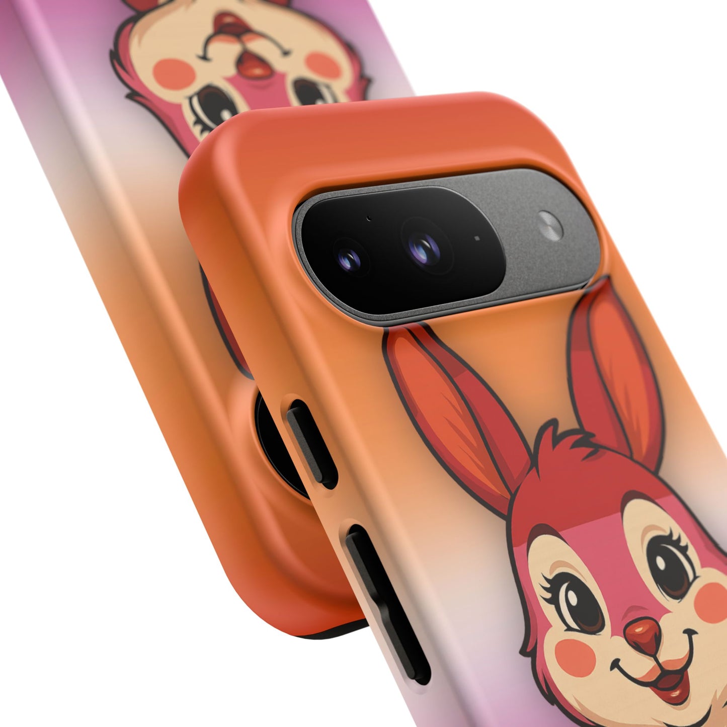 "hare to slay" – lesbian [femme] bunny android tough phone case