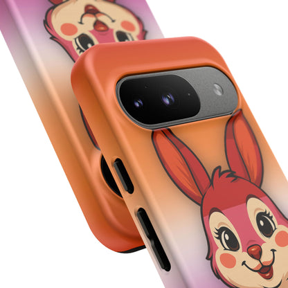 "Hare to Slay" – Lesbian [Femme] Bunny Android Tough Phone Case