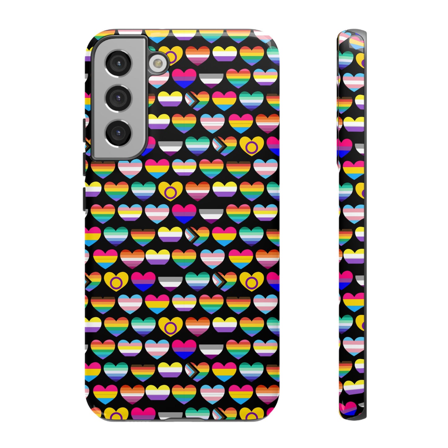 “heart of diversity" – bold edition – android tough phone case