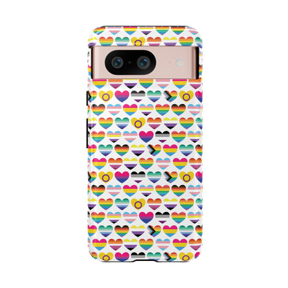 “Heart of Diversity" – Bright Edition – Android Tough Phone Case