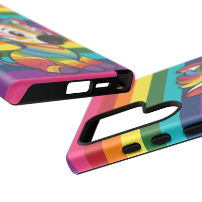 "Zee the O.G." – Original Rainbow Pride Zebra Android Tough Phone Case