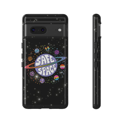 "Safe Space" LGBTQIA+ Pride Galaxy Android Tough Phone Case