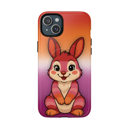 "Hare to Slay" – Lesbian [Femme] Bunny MagSafe® iPhone Tough Case