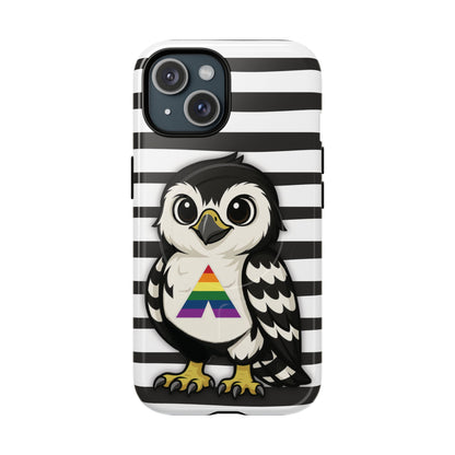"Fly with Pride" – LGBTQIA+ Ally Pride Hawk MagSafe® iPhone Tough Case