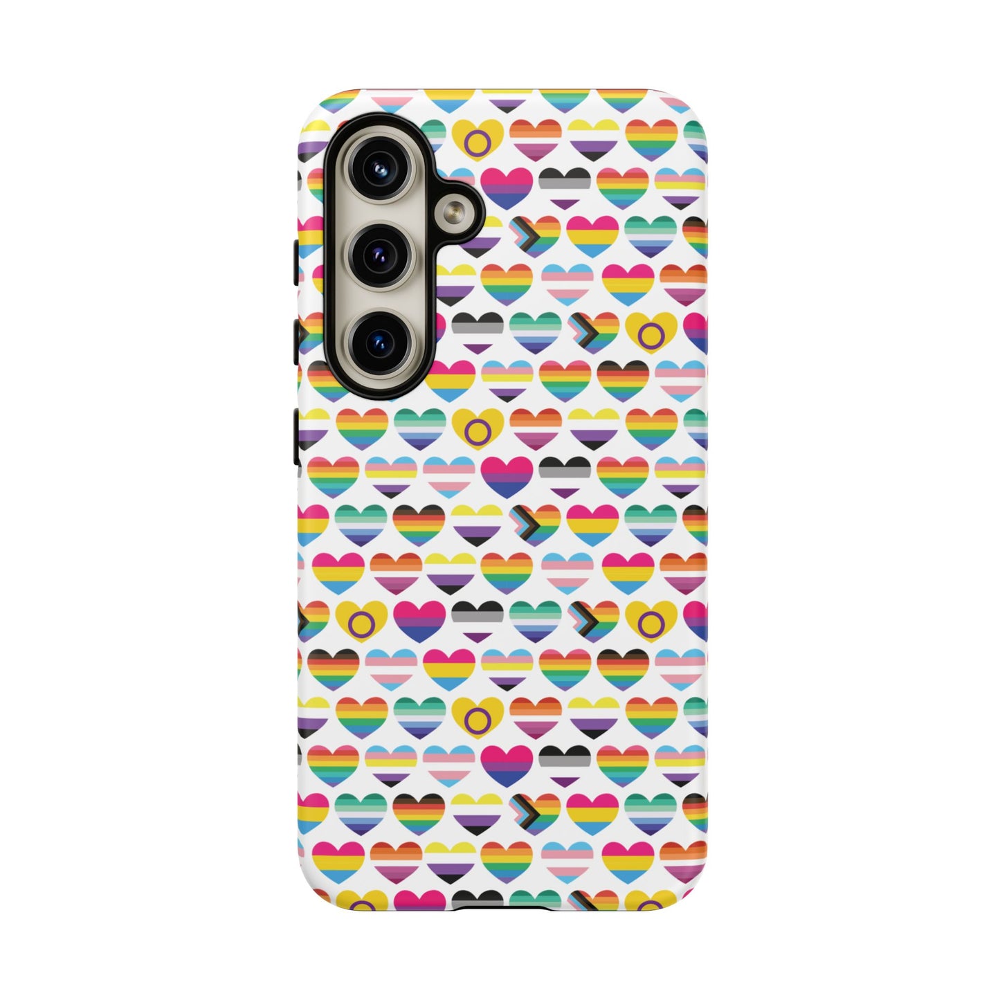 “heart of diversity" – bright edition – android tough phone case