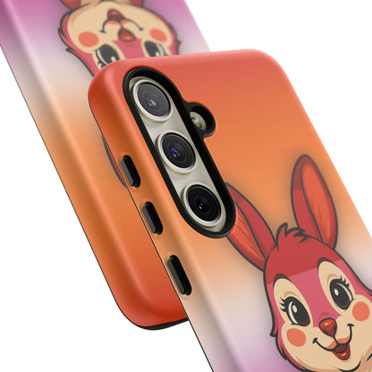 "Hare to Slay" – Lesbian [Femme] Bunny Android Tough Phone Case