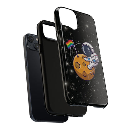 "Cosmic Queer" LGBTQIA+ Astronaut MagSafe® iPhone Tough Case
