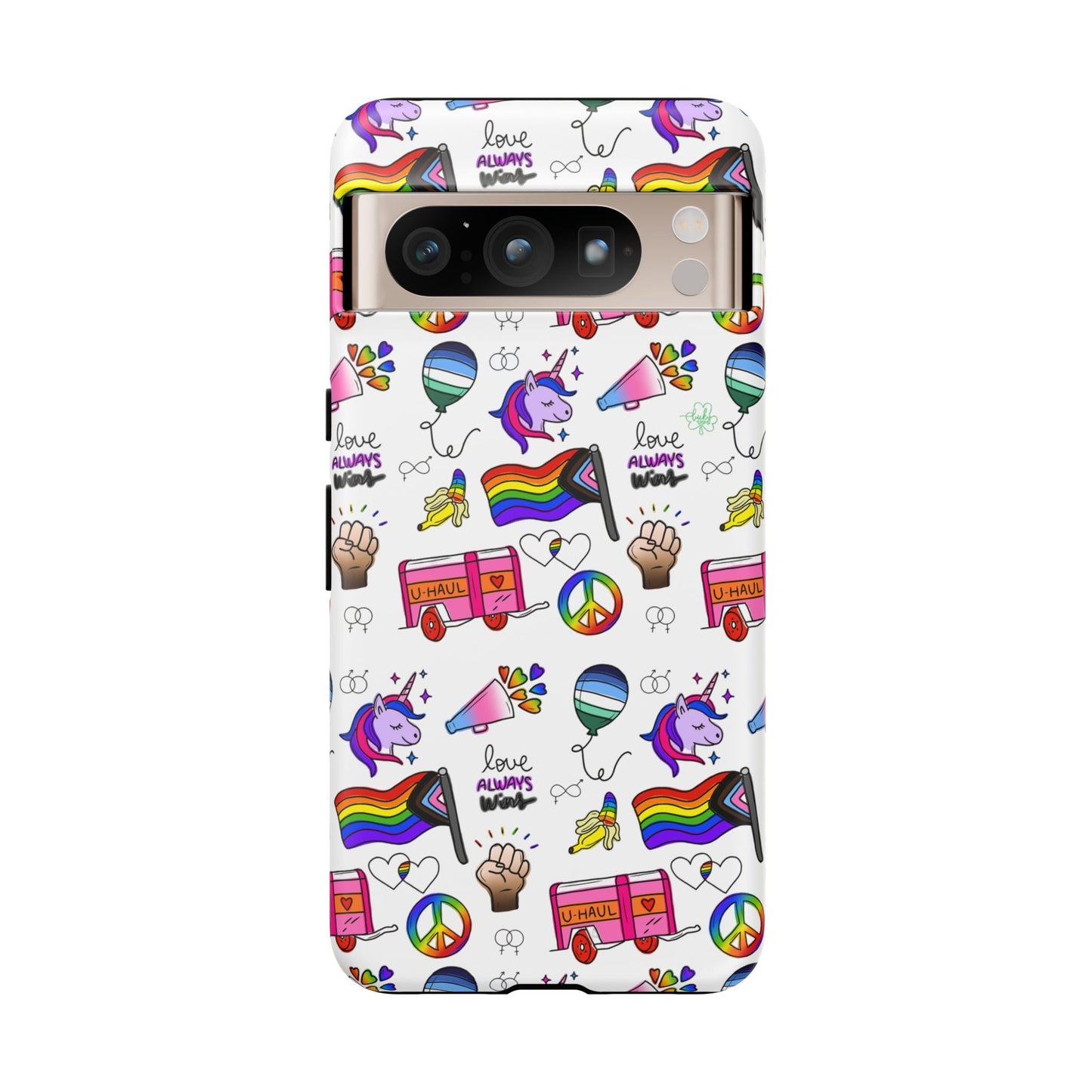 "identity mix" lgbtqia+ collage android tough phone case