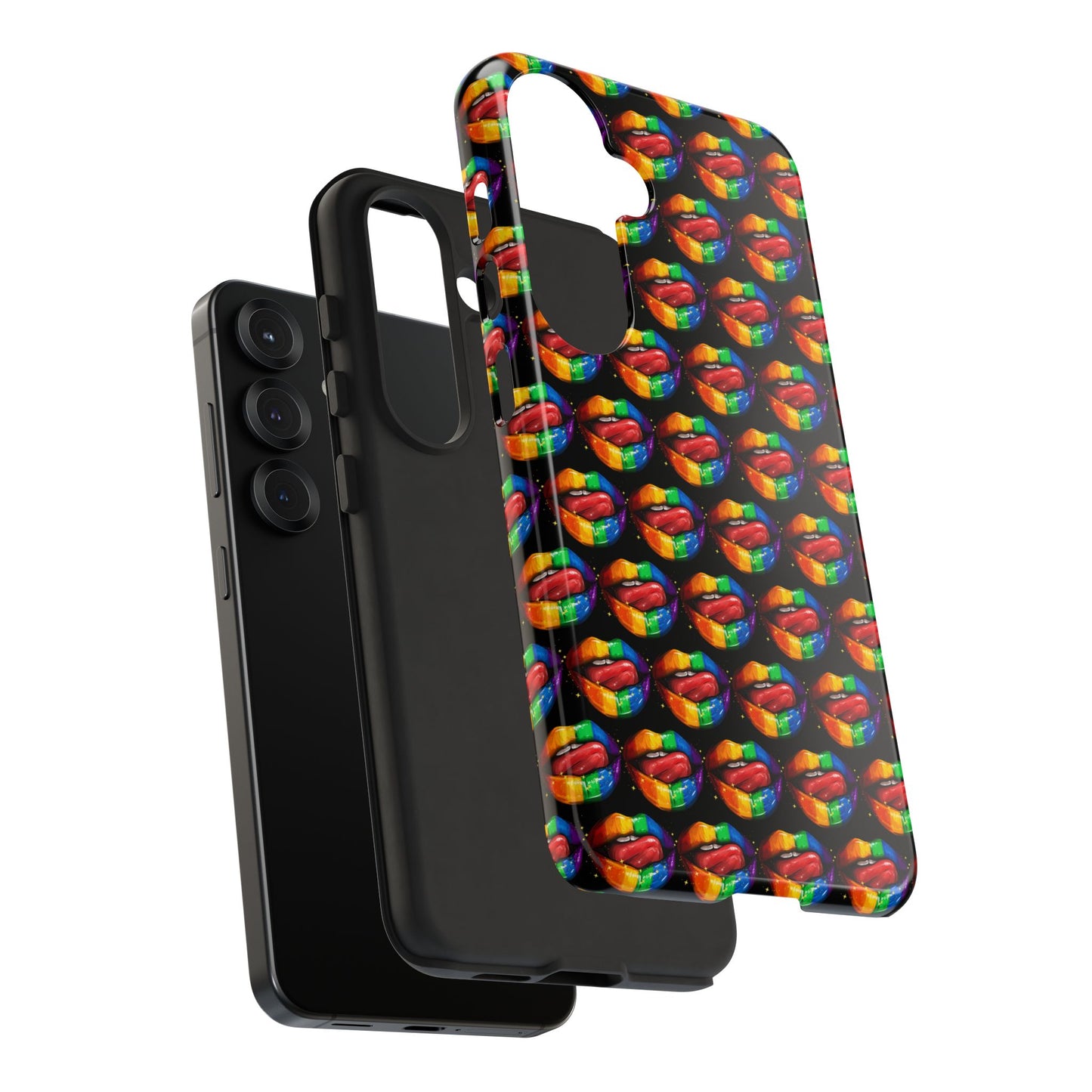 "taste the rainbow" android tough phone case
