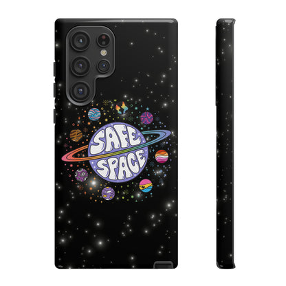 "Safe Space" LGBTQIA+ Pride Galaxy Android Tough Phone Case