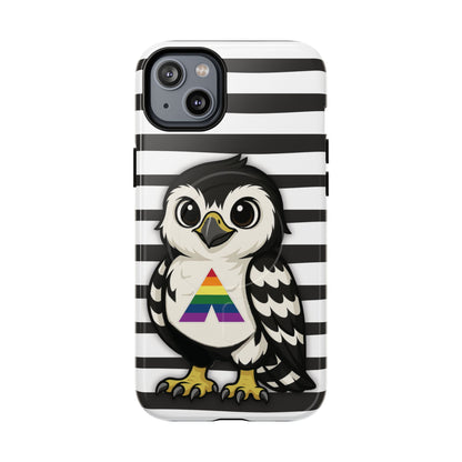 "Fly with Pride" – LGBTQIA+ Ally Pride Hawk MagSafe® iPhone Tough Case