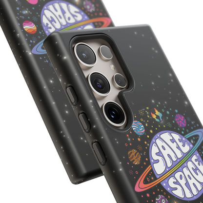 "Safe Space" LGBTQIA+ Pride Galaxy Android Tough Phone Case