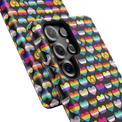 “Heart of Diversity" – Bold Edition – Android Tough Phone Case