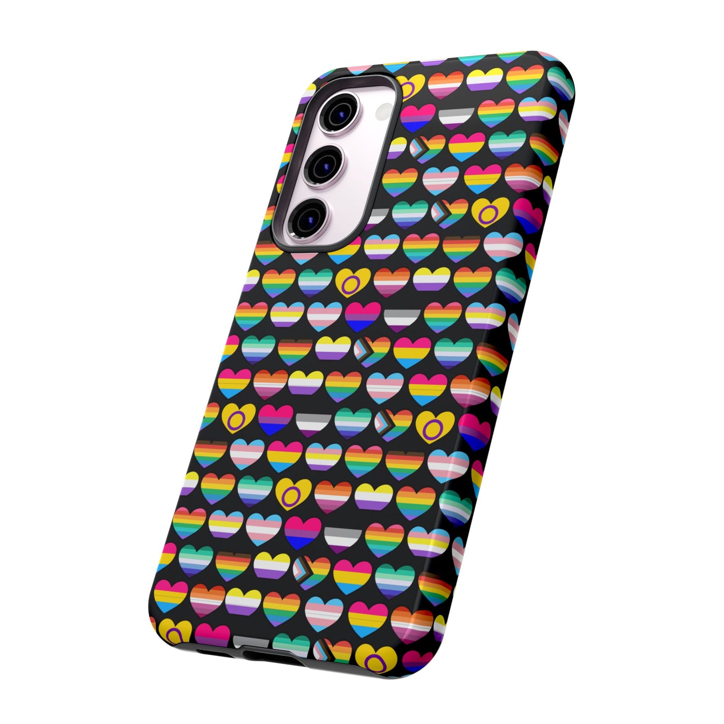“heart of diversity" – bold edition – android tough phone case