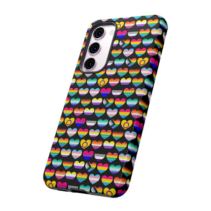 “Heart of Diversity" – Bold Edition – Android Tough Phone Case