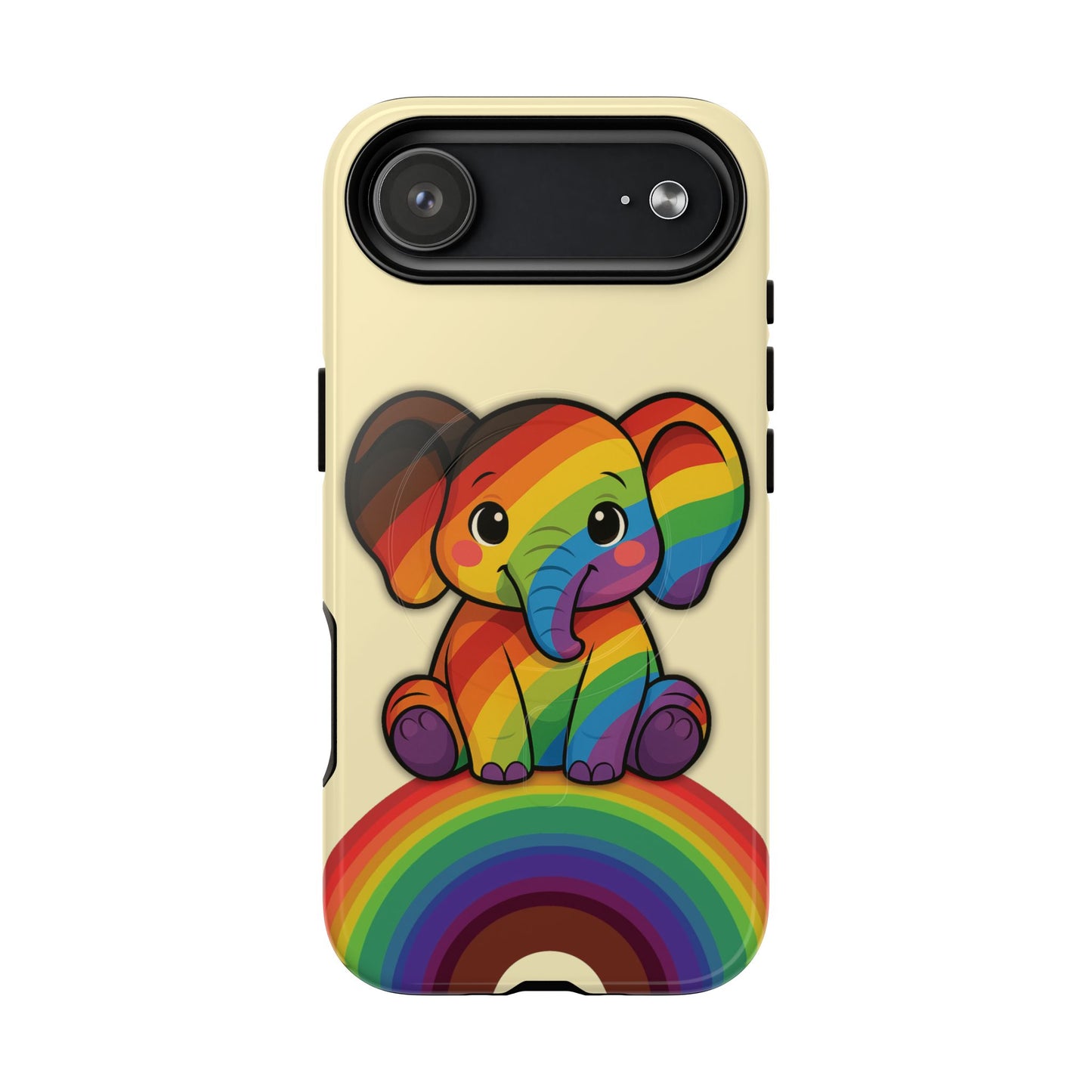 "jumbo joy" – philadelphia pride elephant magsafe® iphone tough case