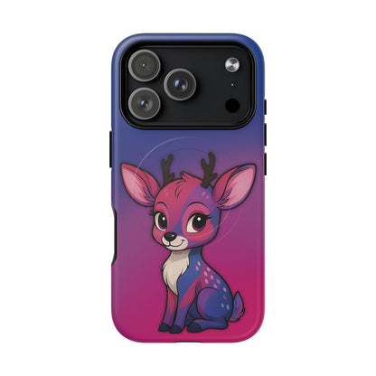 “Bi-Design” – Bisexual Pride Doe MagSafe® iPhone Tough Case