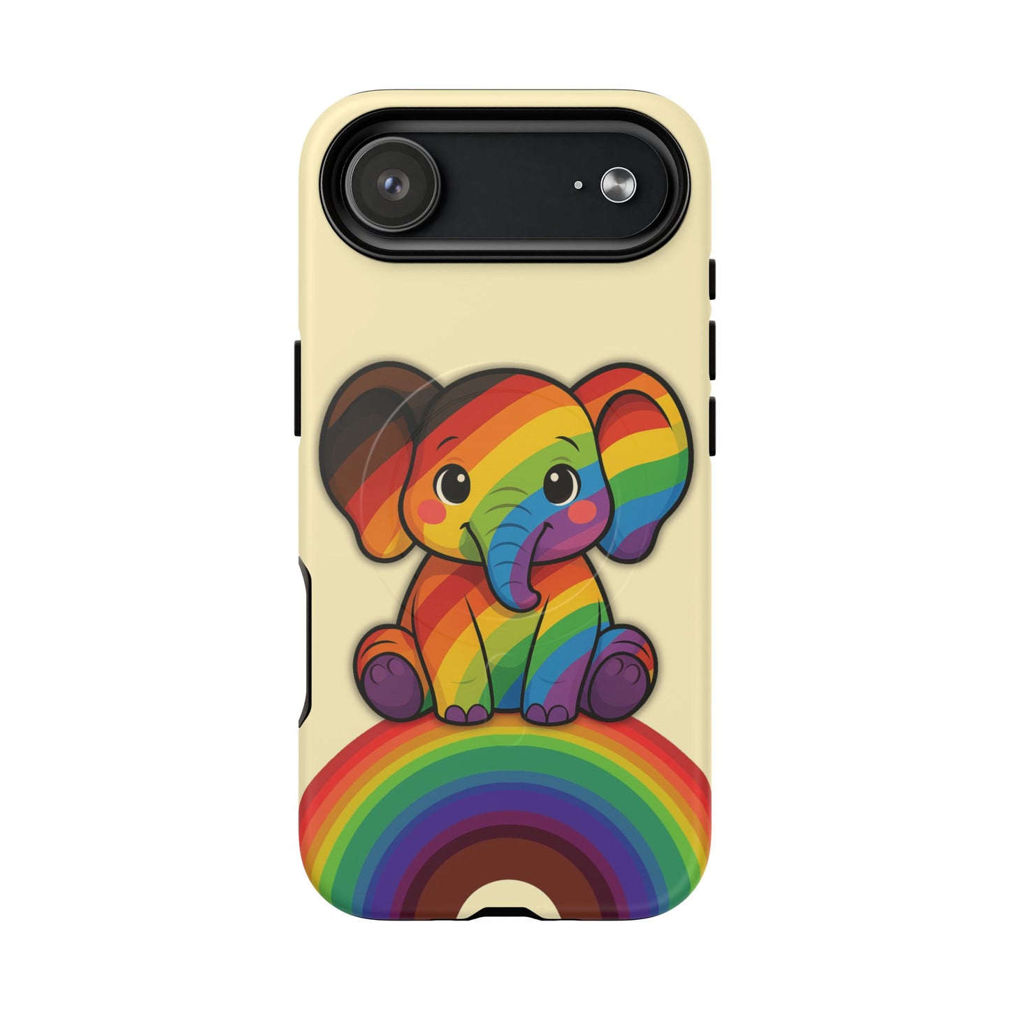 "jumbo joy" – philadelphia pride elephant magsafe® iphone tough case
