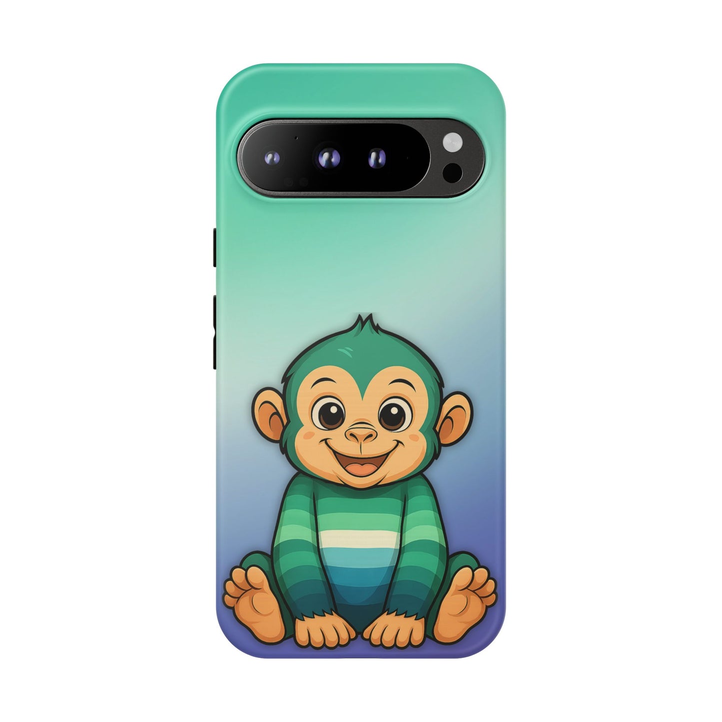 "monkey love" – gay [mlm] pride android tough phone case