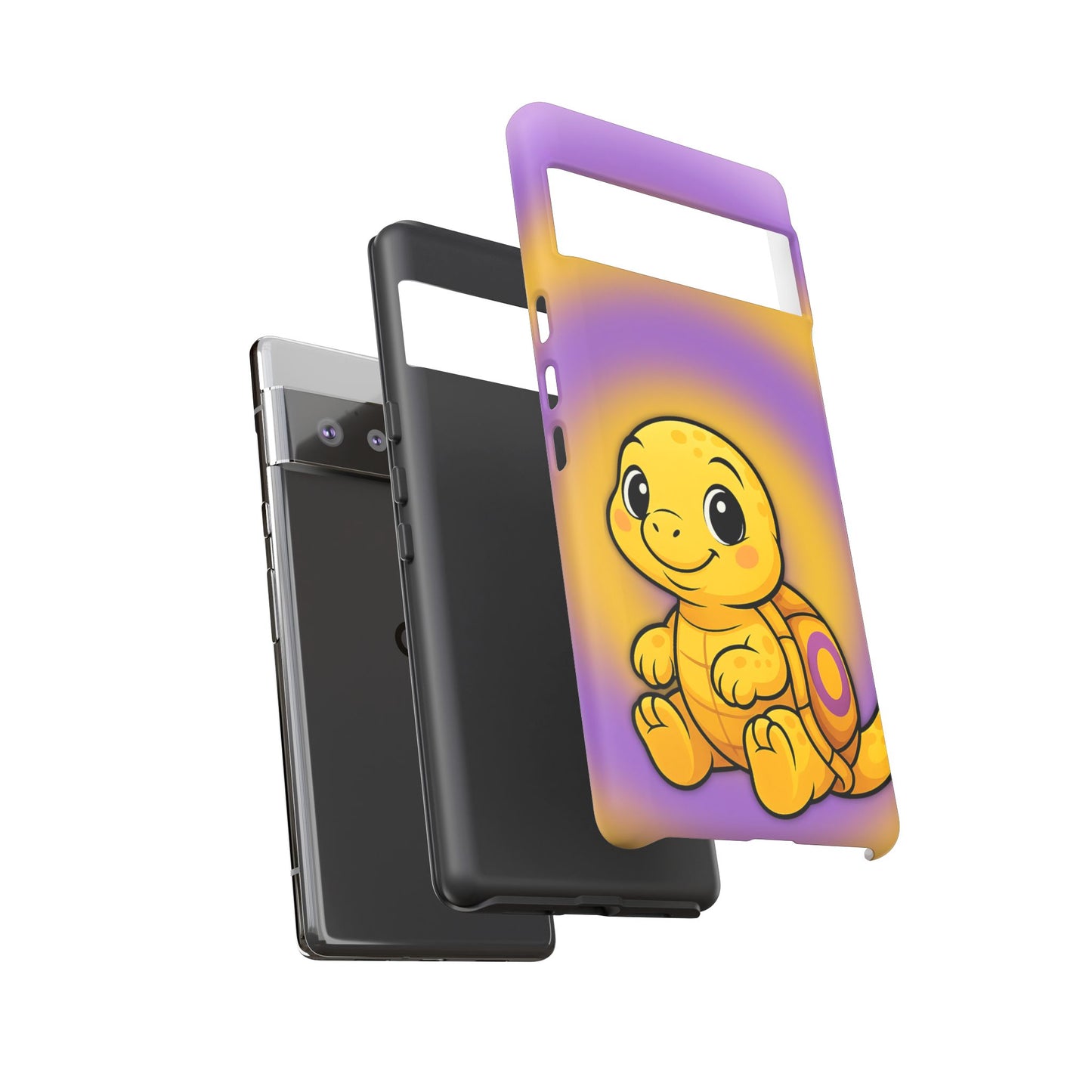 "intershell" – intersex pride turtle android tough phone case