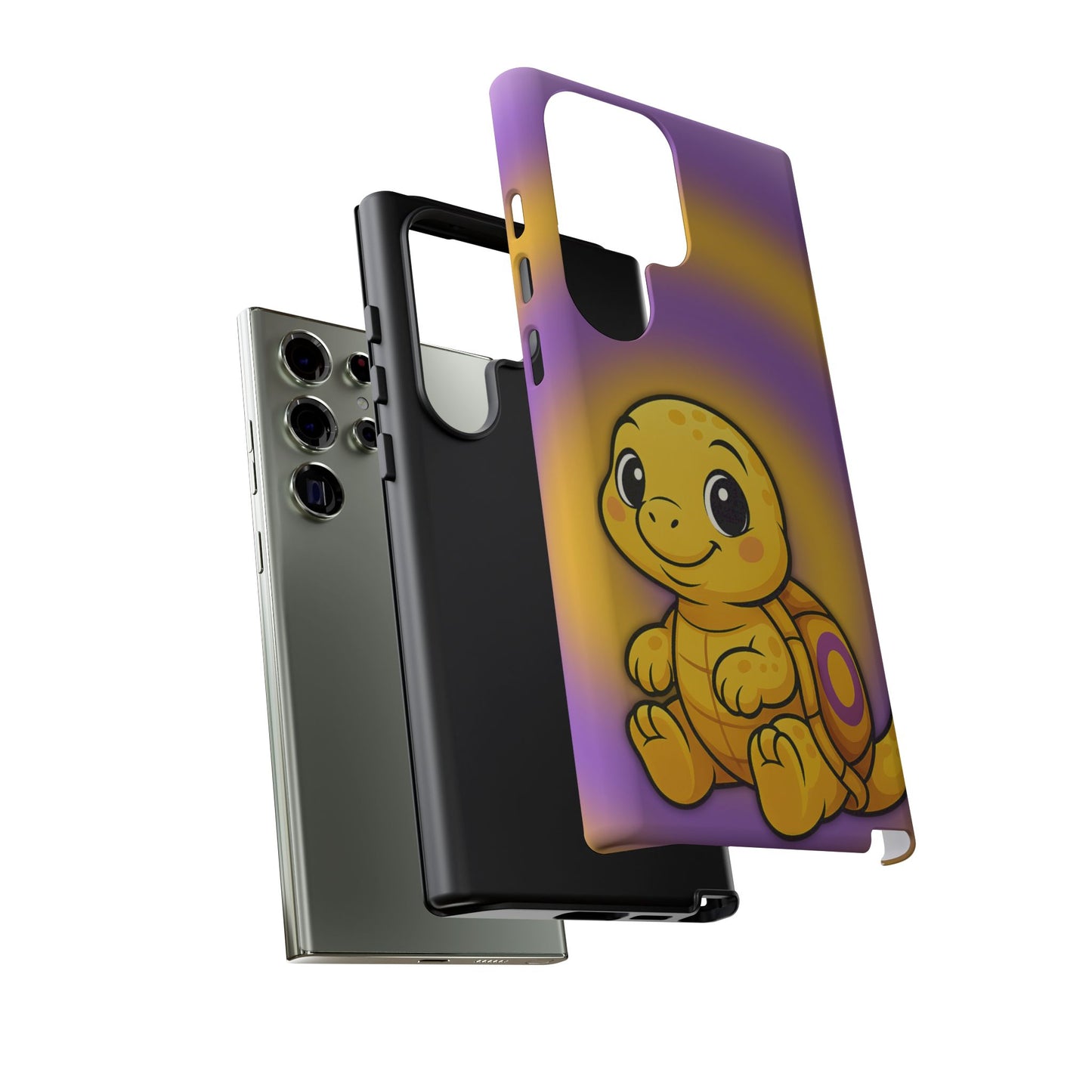 "intershell" – intersex pride turtle android tough phone case