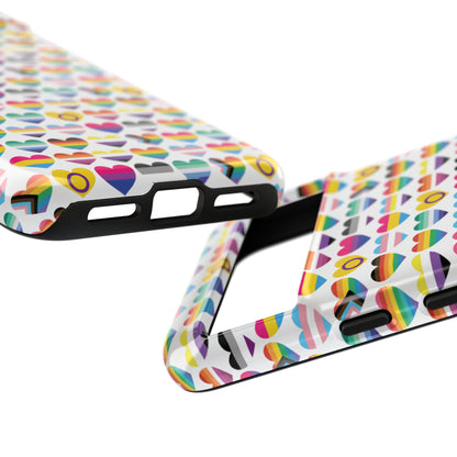 “Heart of Diversity" – Bright Edition – Android Tough Phone Case