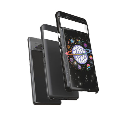 "Safe Space" LGBTQIA+ Pride Galaxy Android Tough Phone Case