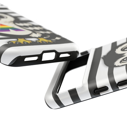 "Fly with Pride" – LGBTQIA+ Ally Pride Hawk Android Tough Phone Case
