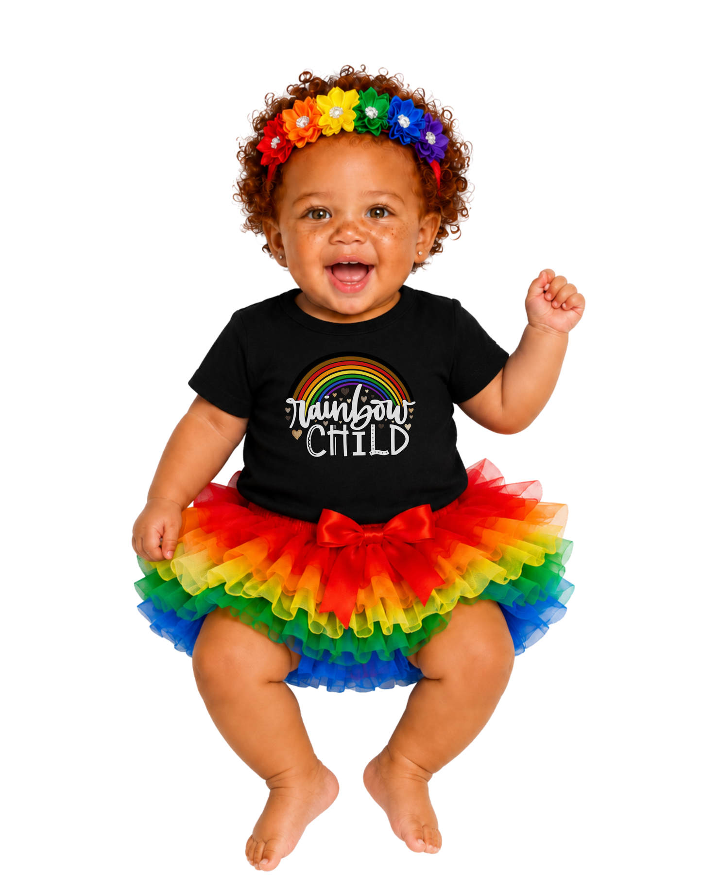 “rainbow child” baby jersey t-shirt