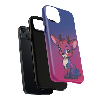 “Bi-Design” – Bisexual Pride Doe MagSafe® iPhone Tough Case