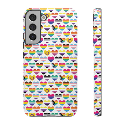 “Heart of Diversity" – Bright Edition – Android Tough Phone Case