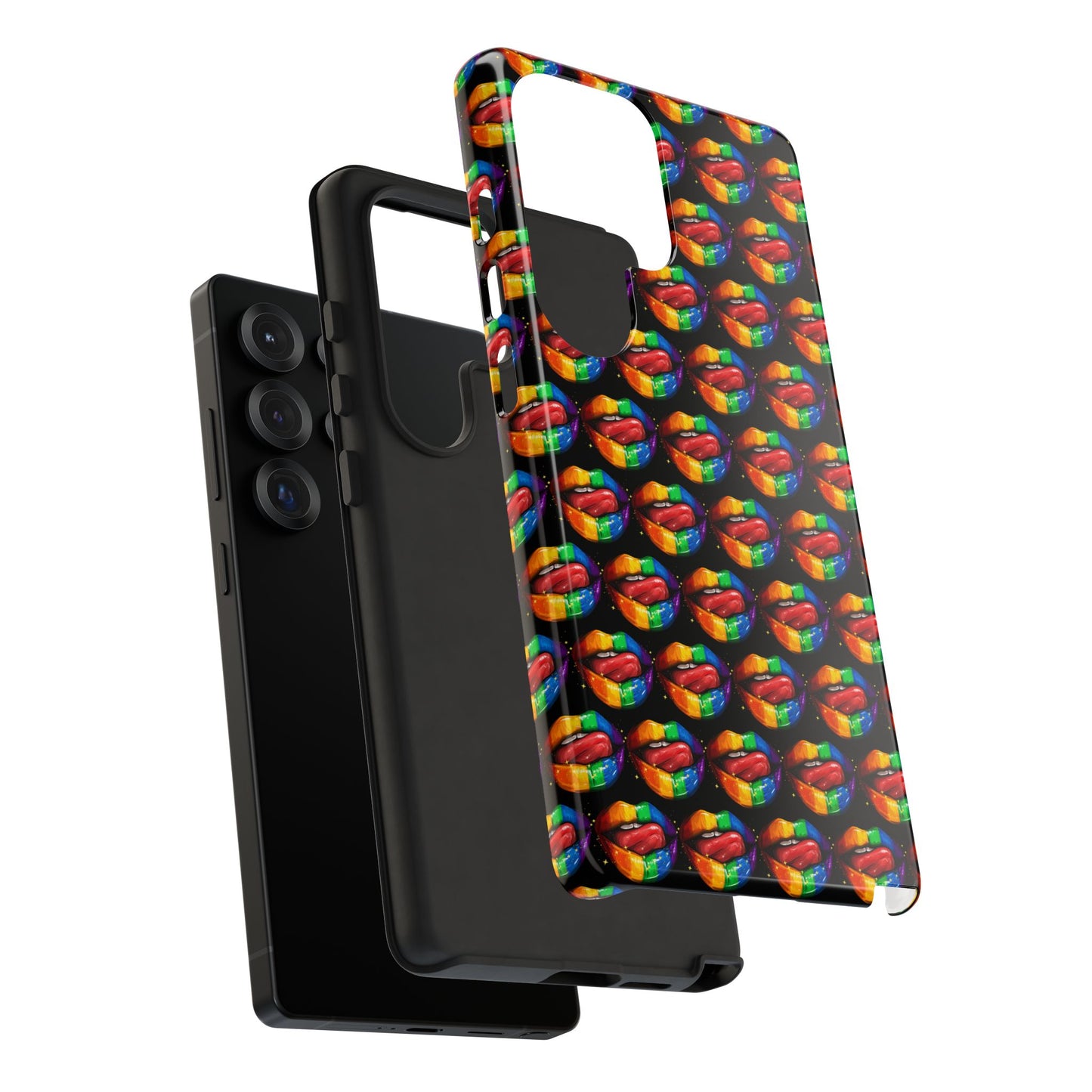 "taste the rainbow" android tough phone case