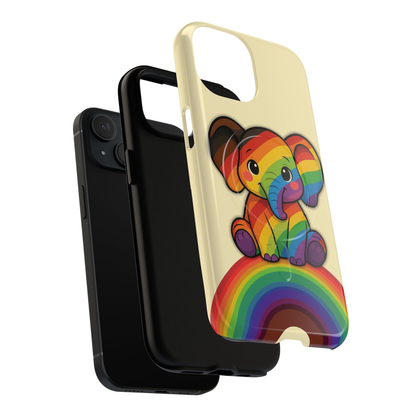 "jumbo joy" – philadelphia pride elephant magsafe® iphone tough case
