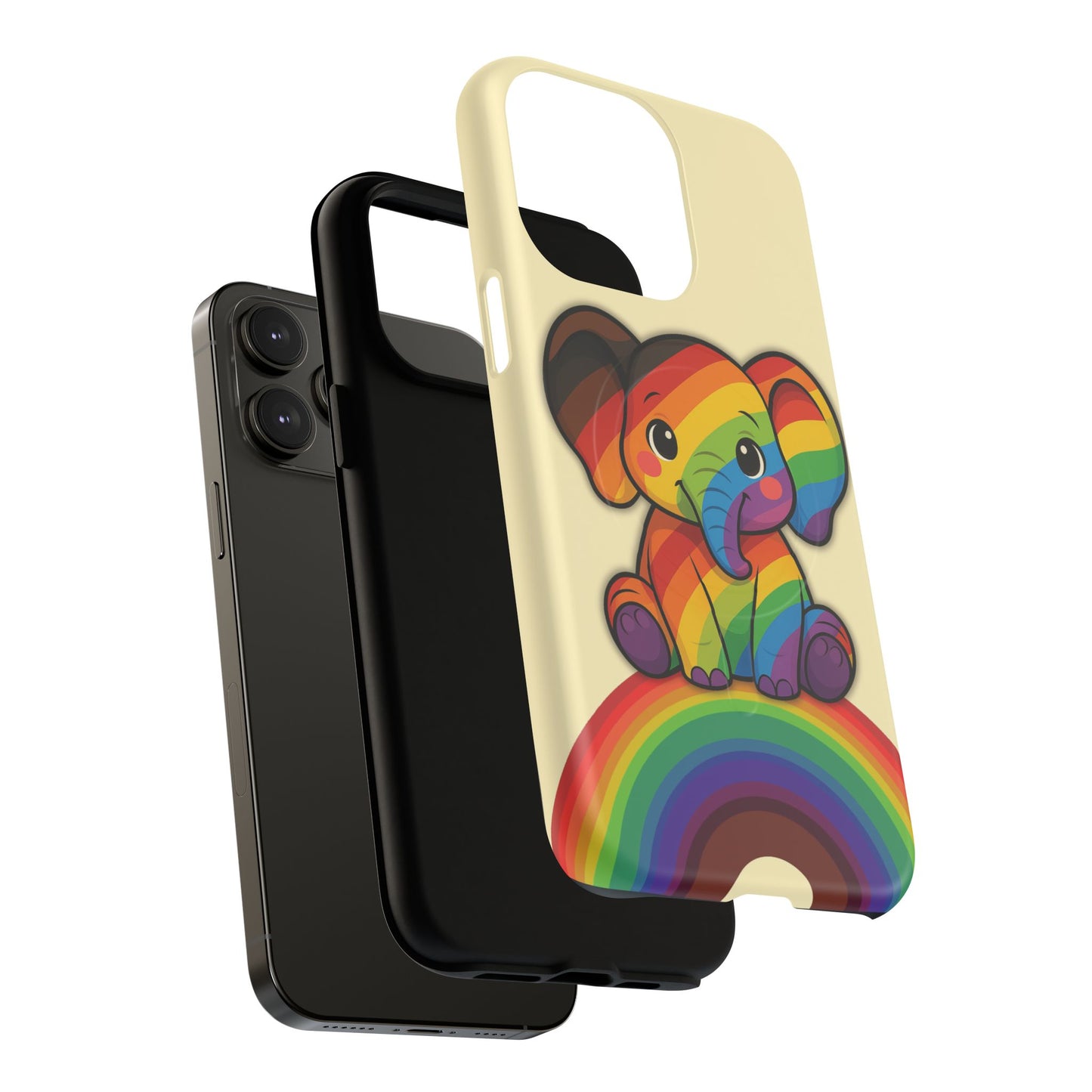 "jumbo joy" – philadelphia pride elephant magsafe® iphone tough case