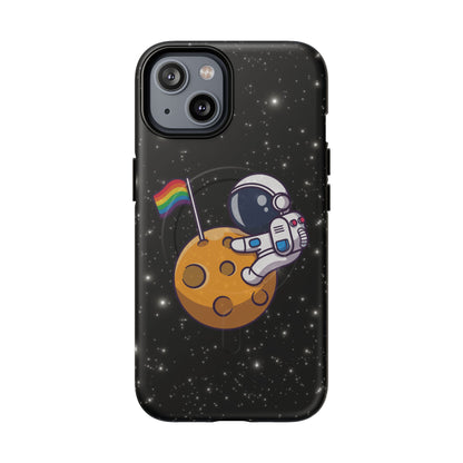 "Cosmic Queer" LGBTQIA+ Astronaut MagSafe® iPhone Tough Case