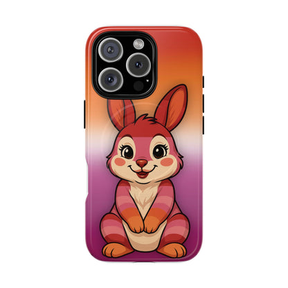"Hare to Slay" – Lesbian [Femme] Bunny MagSafe® iPhone Tough Case