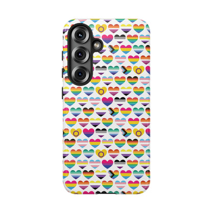 “Heart of Diversity" – Bright Edition – Android Tough Phone Case
