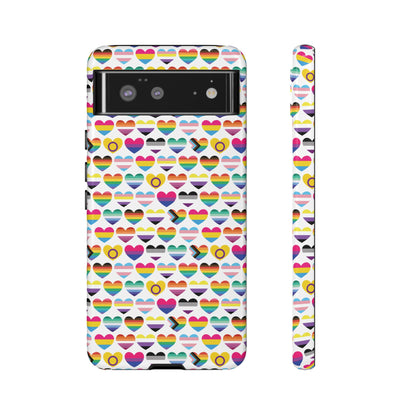 “Heart of Diversity" – Bright Edition – Android Tough Phone Case