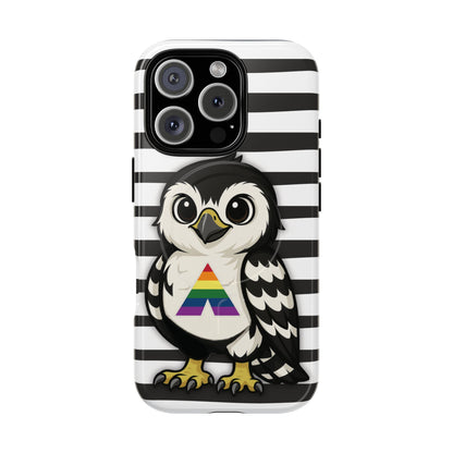 "Fly with Pride" – LGBTQIA+ Ally Pride Hawk MagSafe® iPhone Tough Case