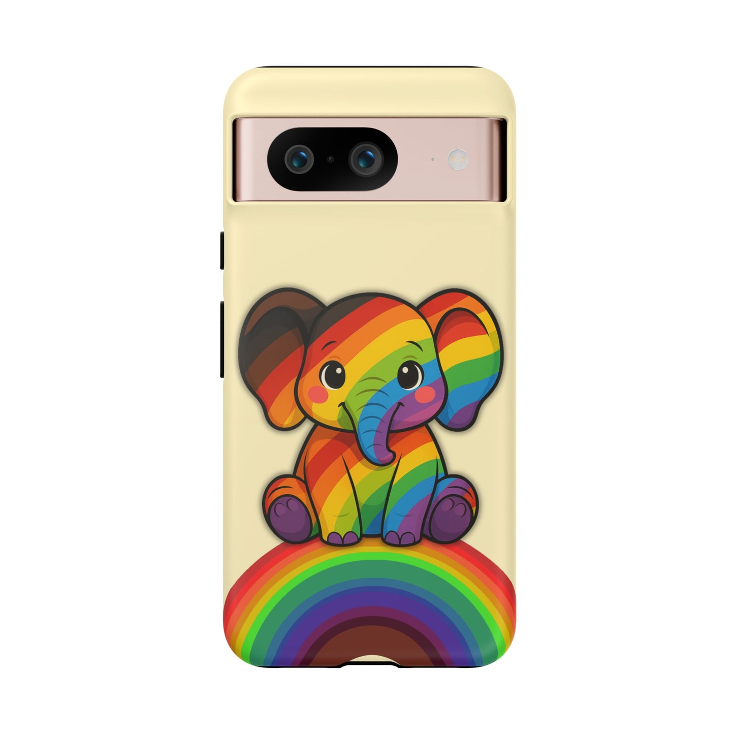 "jumbo joy" – philadelphia pride elephant android tough phone case