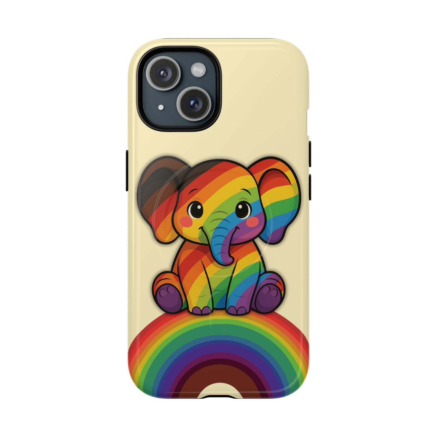 "jumbo joy" – philadelphia pride elephant magsafe® iphone tough case