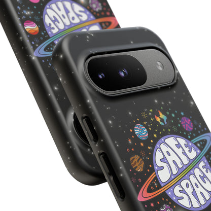"Safe Space" LGBTQIA+ Pride Galaxy Android Tough Phone Case