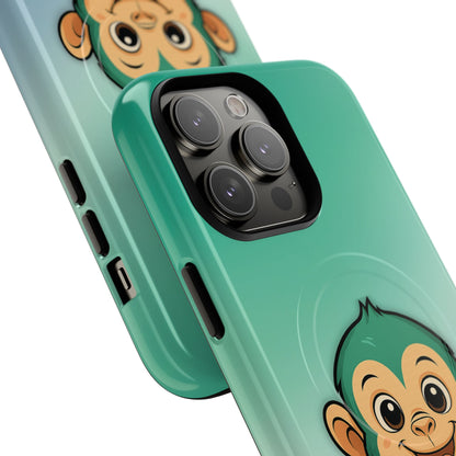 "Monkey Love" – Gay [MLM] Pride Monkey MagSafe® iPhone Tough Case