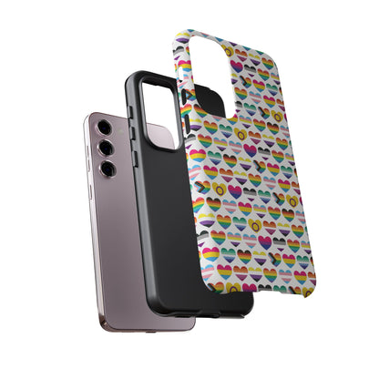 “Heart of Diversity" – Bright Edition – Android Tough Phone Case