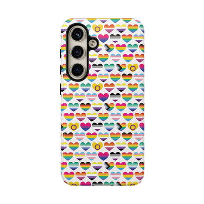 “Heart of Diversity" – Bright Edition – Android Tough Phone Case
