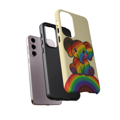 "Jumbo Joy" – Philadelphia Pride Elephant Android Tough Phone Case