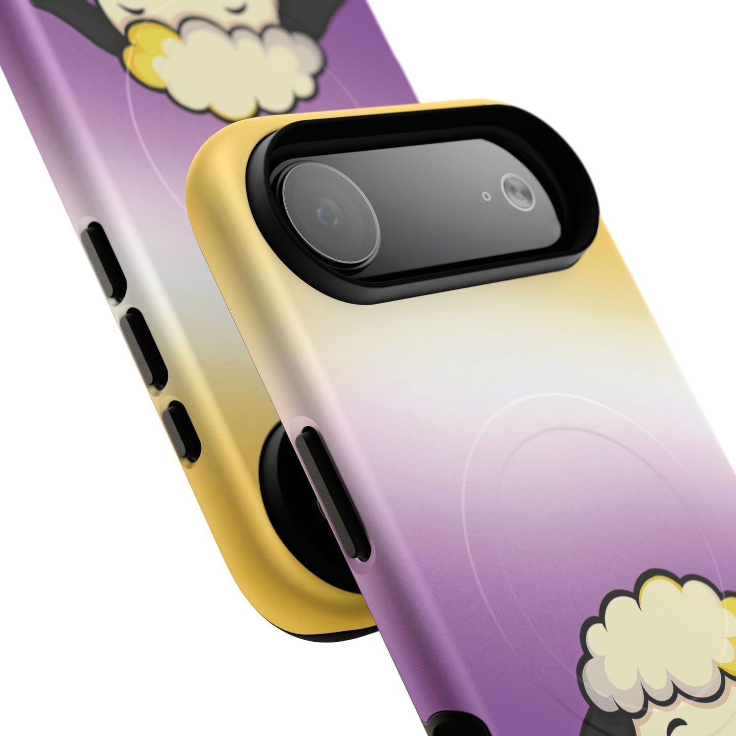 "nonbibaaary" – nonbinary pride sheep magsafe® iphone tough case