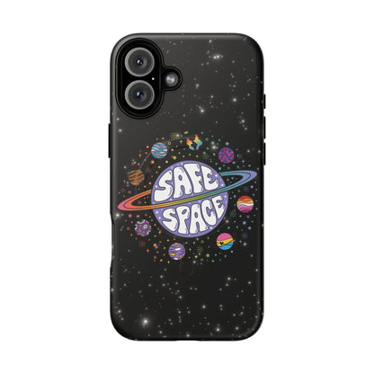 "Safe Space" LGBTQIA+ Pride Galaxy MagSafe® iPhone Case