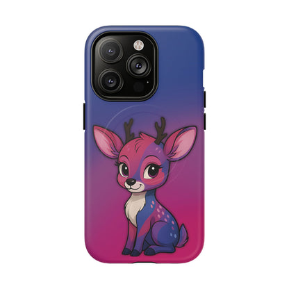 “Bi-Design” – Bisexual Pride Doe MagSafe® iPhone Tough Case