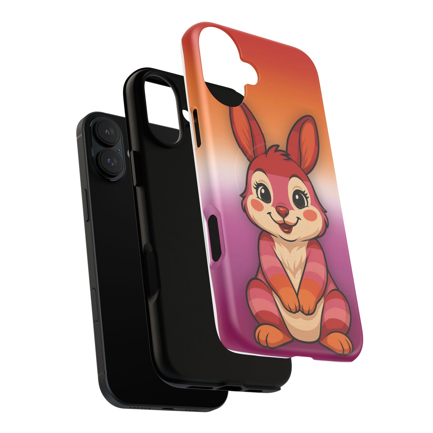 "hare to slay" – lesbian [femme] bunny magsafe® iphone tough case